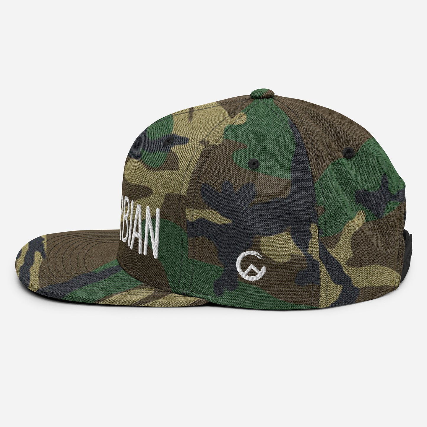 Skaburbian Camo Snapback Hat